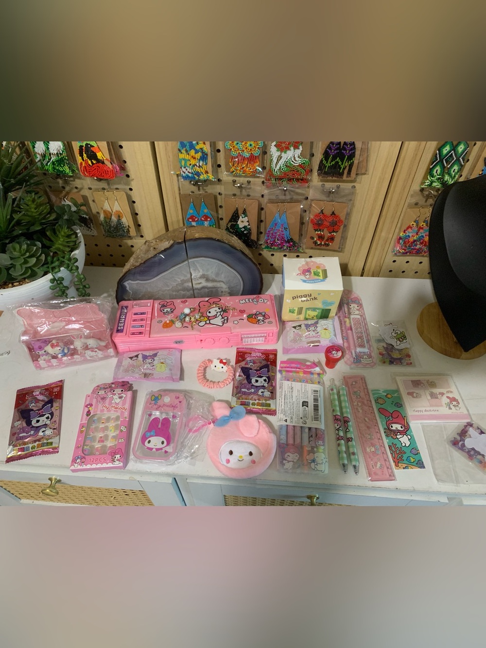 #80 Sanrio My Melody Pink Kids Accessory & Stationery Bundle